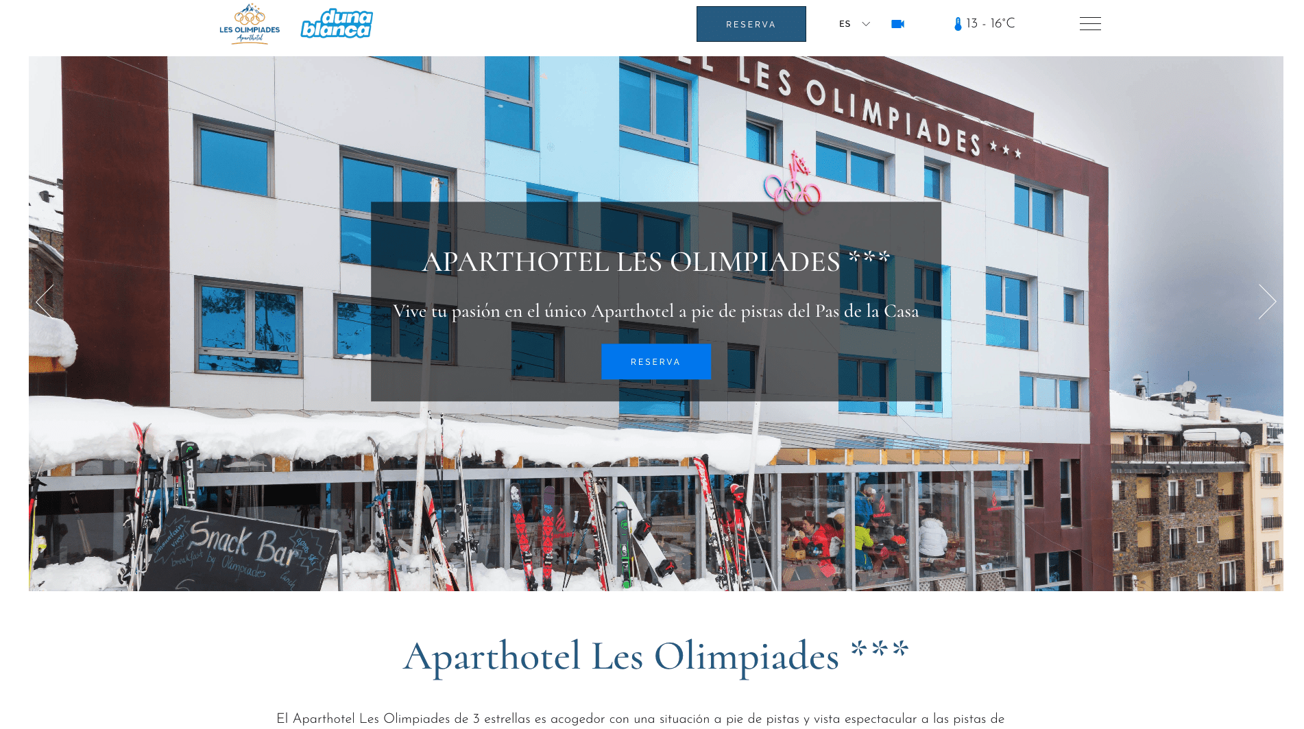 Proyecto - Aparthotel Les Olimpiades